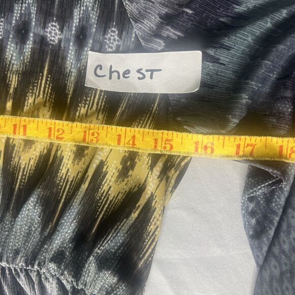 Urban Mango Womens Med Mini Dress Off Shoulder Flare Sleeve Rope Tie Fit & Flare - Picture 6 of 6